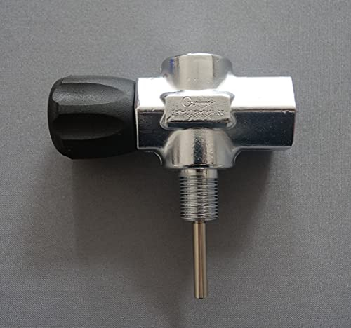 High Tech Diving Mono Valve à air comprimé 300 Bar SH-Valve Bouteille Collier Filetage M18 x 1