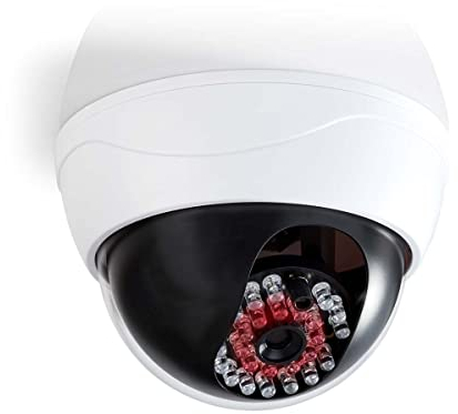 NEDIS Dummy-Überwachungskamera - Dome - Batteriebetrieben - Innenbereich - Weiss