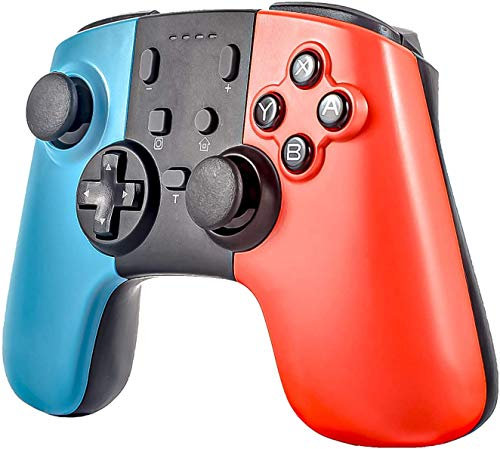 DYHQQ Controller Wireless per Switch Console e PC Windows, Gamepad Wireless Switch PRO Remote Joypad, Supporta Gyro Axis, Turbo e Dual Vibration