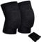 RYBTB Volleyball Knee Pads for Dancers, Soft Breathable Knee Pads for Men Women Kids Knees Protective, Knee Brace for Volleyball Football Dance Yoga Tennis Running Cycling Workout (Large-Black)