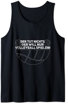 Herren Der tut nichts - Volleyball Volleyballer-in Beach-Volleyball Tank Top