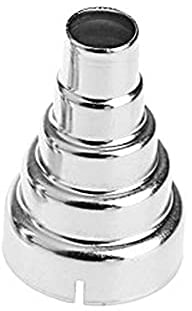 Heat Gun Nozzles Kits, Stainless Steel Hot Air Gun Soldering Station Nozzle Accessory for Heat Gun Solder Tool (5 Knots)