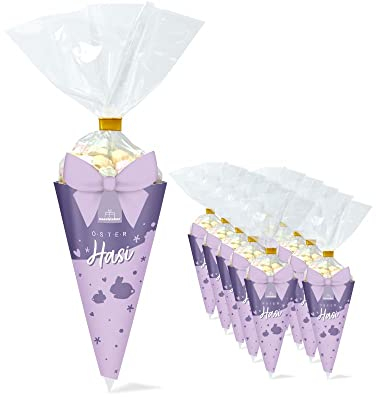 Marshmallow Oster Hasi | Groß-Verpackung | Mini Marshmallows für Kakao oder zum Backen | Deko Marshmallows | Kleine Marshmallows | Perfekt für Osterdekorationen und süße Rezepte