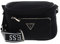 GUESS Damen Power Play Mini Sling Tragetasche, Bauchtasche, Schwarz