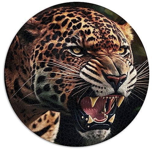 Jaguar 1000 extragroßes Puzzle, kugelförmiges Premium-Puzzle aus 100% recyceltem Karton, 67,5 x 67,5 cm