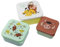 Elbenwald König der Löwen Lunchbox Set - 3er Pack mit liebevollen Motiven - Grün, Gelb, Weiß, Braun