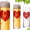 IMPERIAL Kölschgläser mit Kölner Dom Skyline Motiv 200ml (max 240ml) Set 3-Teilig Kölsch Stangen aus Glas 0,2L Biergläser