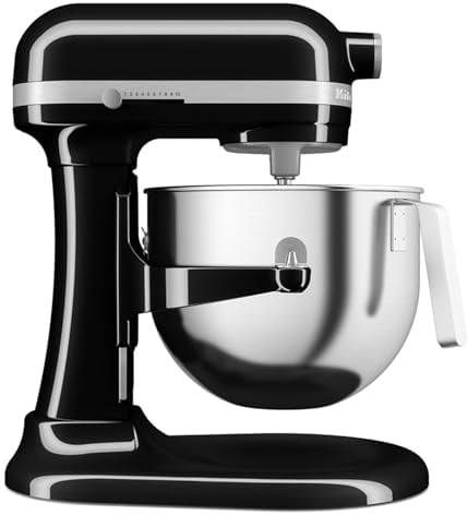 KitchenAid HEAVY DUTY KÜCHENMASCHINE MIT SCHÜSSELHEBER 6,6 L - ONYX SCHWARZ 5KSM70JPXEOB