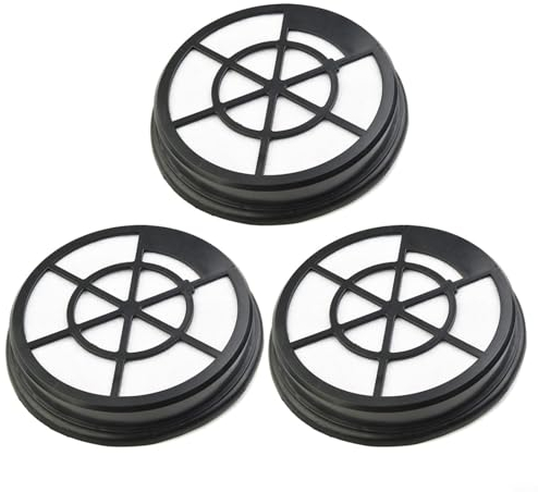 FUBESK Filtro de depósito de polvo lavable y reutilizable para Cecotec para Conga, para aspiradora multiciclónica 08590, filtro HEPA (paquete de 3)