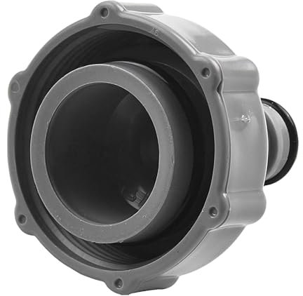 Pool Ablaufgarnitur | Drainageadapter zum Entleeren | Einfache Installation Ablaufventil Adapter | Effektiver Drainage Pool Schlauch Adapter Ablassventil Stopfen für Aufstellpools mit Rahmen