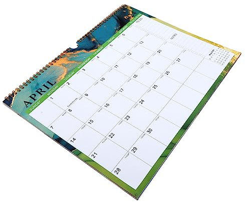 Sewroro Wandkalender 2024 Kalender Zeitplan Monatskalender Mit Witzen Liste Urlaubsplaner Magnetischer Kalender Jahreskalender Jährlicher Wandkalender Wandkalenderplaner 2023 Tag Zu Papier