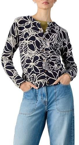 White Stuff Damen-Cardigan Lulu – Langarm-Pullover mit Knopfleiste