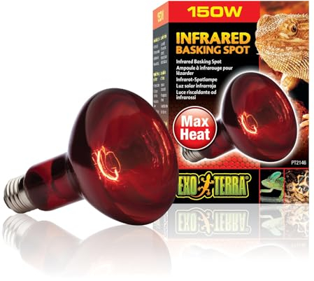 Exo Terra Infrared Basking Spot, Wärmespotlampe, R30, 150W, Fassung E27