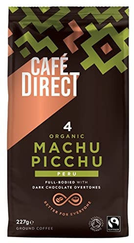 Cafedirect Machu Picchu Organic Ground Coffee, 200 g