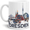 Tassendruck Dresden-Tasse Skyline - Kaffeetasse/Mug/Cup - Qualität Made in Germany