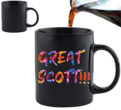 Great Scott - Fun Tasse 313 ml Kaffee Tee Becher – Perfekt Valentines/Ostern/Sommer/Weihnachten/Geburtstag/Jahrestag Geschenk