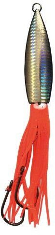Team Norway Inchiku Flat Slow Jigger Schwarz/Rot Gewicht 200 g
