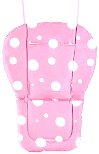 Fitzulam Kinderwagenkissen, wasserdicht, für Hochstühle, Kinder, Autositz, atmungsaktiv, Rosa