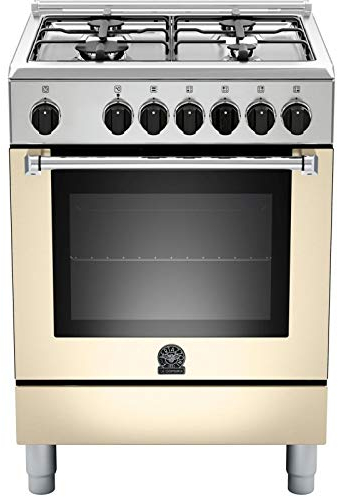 Bertazzoni La Germania Americana AMN664ECRV cucina Piano cottura Crema Gas A