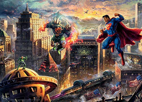 DC Comics Thomas Kinkade - Superman Man of Steel - 1000 Piece Puzzle