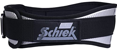Schiek Sports 3004 Hebegürtel aus Kohlefaser – Powerlifting-Gymnastikgürtel zur Unterstützung des unteren Rückens