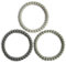 Mushie Perlen Beißringarmbänder | Zahnungshilfe für Kinder | 3er-Pack | Sichere & Hochwertige für Baby, Kleinkinder Kinder Jungs & Mädchen | BPA-Frei | Green Tea/Cool Gray/Sea Salt