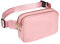 Geestock Marsupio da Donna da Uomo, Sportivo Alla Moda con Spalline Regolabili, per Escursioni, Corsa, Shopping, Ciclismo, Rosa