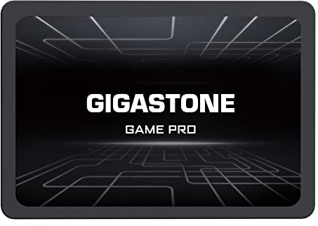 Gigastone SATA SSD 128GB 2.5 inch SSD 510MB/s Upgrade Laptop PC Memory and Storage PS4 HDD Replacement 2.5 Internal Solid State Hard Drives SATA III SLC Cache 3D NAND Game Pro Performance