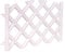 Outdoor Garden Fence Panels for Vegetable Gardening, Lawn Landscaping, and Animal Barrier Borders, 11.5 ft White Heavy-Duty Plastic with In-Ground Stakes, Weather Resistant
