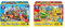 Orchard Toys Fire Engine & Busy Builders Puzzles - 20 & 30 Piece Educational Shaped Puzzles