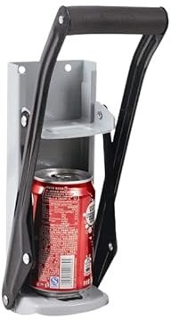 16OZ 500ML Large 2 in 1 Beer TIN CAN Crusher Wall Mounted Recycling Tool Bottle Opener