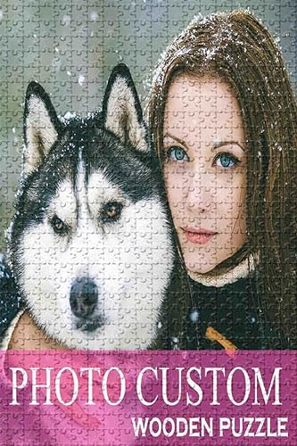 Personalisierte Fotopuzzles - 4000 Teile Holzpuzzle - Familien Aktivitätsspiel