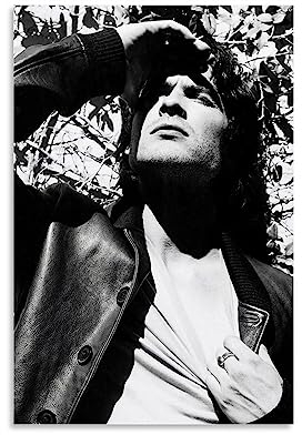 Ian Somerhalder The Vampire Diaries Black ACanvas Poster, dekoratives Gemälde, Leinwand-Wandposter und Kunstdruck, modernes Familienschlafzimmer-Dekor-Poster, 20 x 30 cm