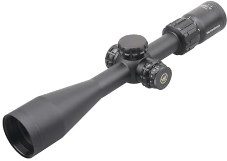 Vector Optics SCOM-37 Paragon 3-15x44SFP Zielfernrohr für Sport, Airsoft und Jagd, Luftgewehr, Ziel-Visier, Gewehrzielfernrohr, Rifle Scope, umfangreiches Zubehör