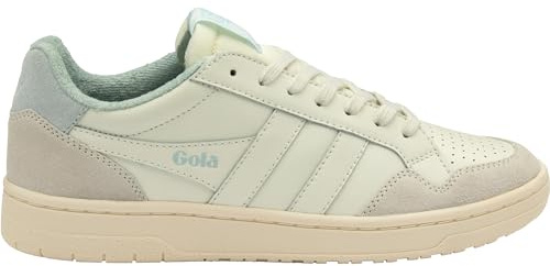 Gola Damen Eagle Sneaker, Cremefarben/Eisblau, 11