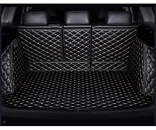 Maßgeschneiderte Kofferraummatten Für Mercedes Gla Glc Gle Glk Gls CLK SLC Sl Ml-Klasse Gl-Klasse V-Klasse G-Klasse Für Viano Matten Vollständiger Abdeckung Cargo Teppich Pad (Color : Schwarzbeige)