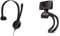 EPOS Best Price Square Headset, Multimedia, USB PC7 USB by SENNHEISER & Trust Trino HD Webcam mit Mikrofon, 1280 x 720, 30 FPS