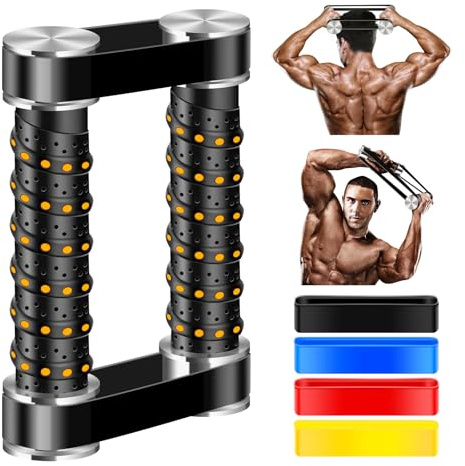 OLOSUN Rip Stick Effizientes, schnelles Krafttraining, Oberkörper, Schulter, Gelenk-Ripstick-Übungsgerät, tragbares Hochglanz-Aluminium-Legierung, Rip Stick Workout, stabiles, verstellbares
