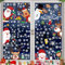 Shinybox Weihnachten Fensterbilder, 9 Blatt Selbstklebend-Weihnachten, Fensterdeko Weihnachten Wiederverwendbar, Fensterdeko-Weihnachtsfenster Aufkleber-Weihnachtsmann für Deko Weihnachten Fenster(D)