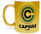 Fabulous Mug Doré en Céramique Chromé - Capsule Corp. Geek Jeux Video Serie Film - 325 ml