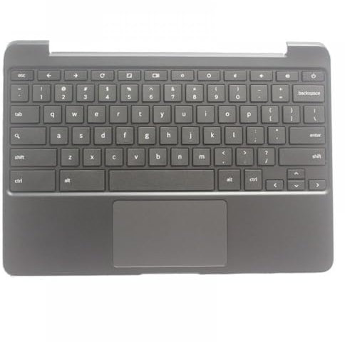 US English Laptop Keyboard Replacement Compatible With Chromebook XE500C13 With Palmrest Cover Compatible With Models