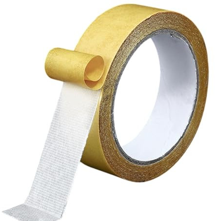 Multifunktionales doppelseitiges Klebeband, durchsichtiges Klebeband für Kleidung, doppelseitiges Teppichklebeband Heavy Duty 1inchx33FT(10m) Starkes doppelseitiges Klebeband mit hoher Klebkraft