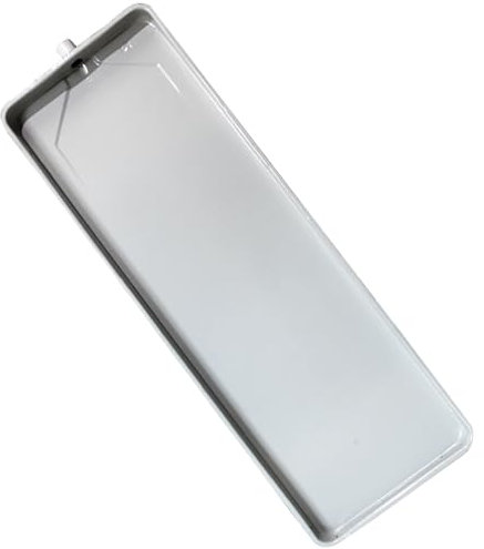 Aire Acondicionado Bandeja de Drenaje, Bandeja de Goteo de Hierro Galvanizado para Aire Acondicionado Interior, Fácil Instalación para Uso Doméstico(81x24cm/32x9in)