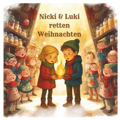 Nicki & Luki retten Weihnachten: Ein magisches Weihnachtsabenteuer für Kinder ab 6 Jahren – voller Elfen, Mut, Freundschaft und dem wahren Zauber von Weihnachten
