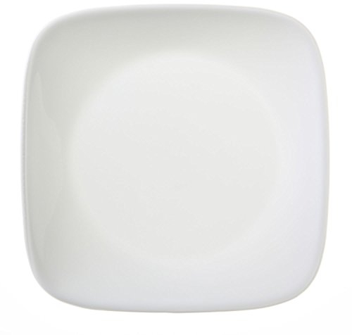 Corelle Pure White Square Bread & Butter Plate