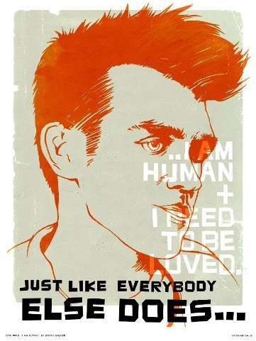 onthewall The Smiths – Morrissey Poster Print von Simon Walker (otw045)