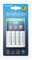 Panasonic Eneloop K-KJ17MCC40E , intelligentes Premium-Ladegerät, für 1-4 Ni-MH Akkus AA/AAA, mit LED-Anzeige und Einzelschachtüberwachung, inklusive 4x eneloop Mignon, min. 1900 mAh, 2100 Ladezyklen