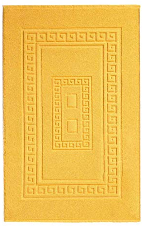 Casatessile Torino, Badezimmerteppich aus Frottee 60x90 cm. - Giallo - GELB