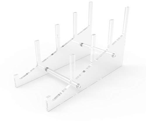 Fixture Displays Medium Multiple Plate Acrylic Rack Display Holder 10749