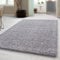 Carpetsale24 Shaggy Hochflor Teppich, 160x230 cm, Hellgrau, weich, flauschig, modern, einfarbig, Perfekt für Wohnzimmer, für Wohnzimmer Schlafzimmer Flur